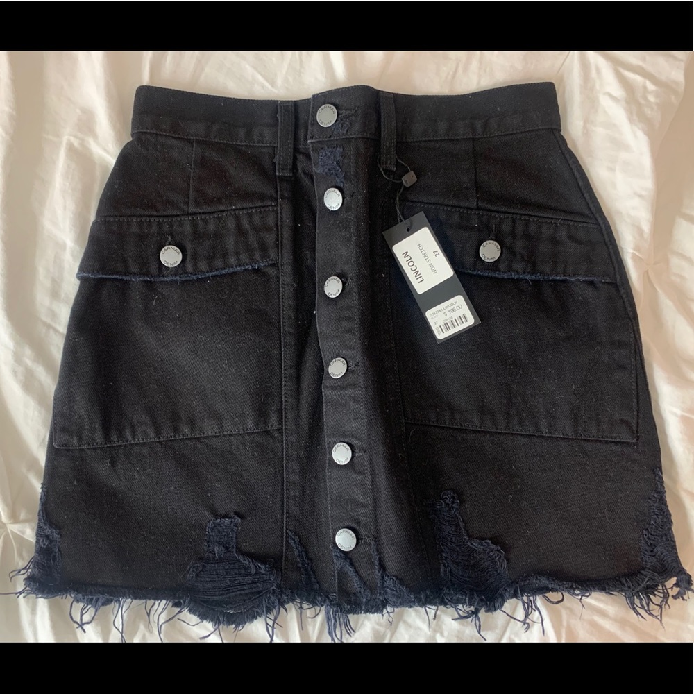 NWT LF Carmar Jean Skirt